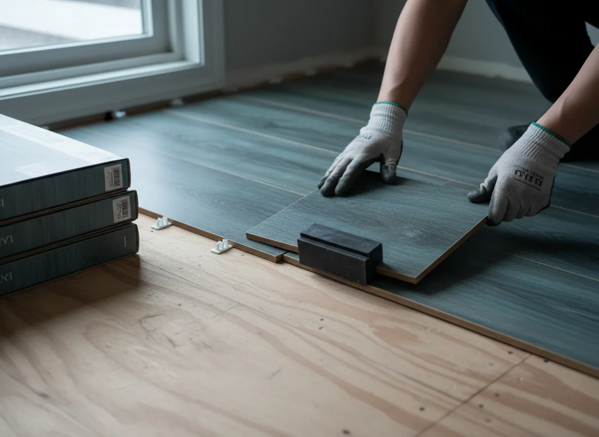 Luxury Vinyl Plank Installation company in Quinter, KS